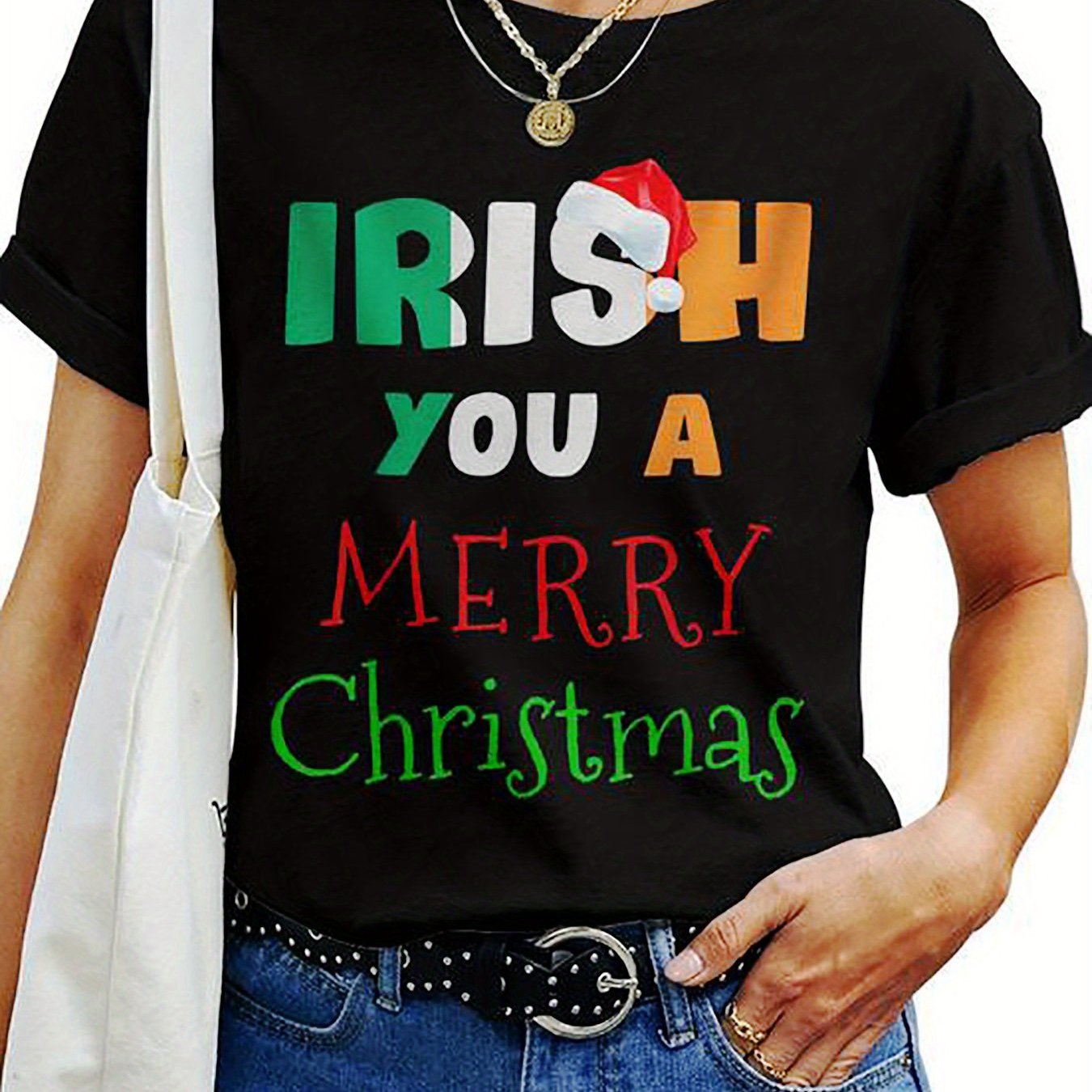Irish You a Merry Xmas Shirt – Santa Hat Holiday T-Shirt Irish You a Merry Xmas Shirt – Santa Hat Holiday T-Shirt