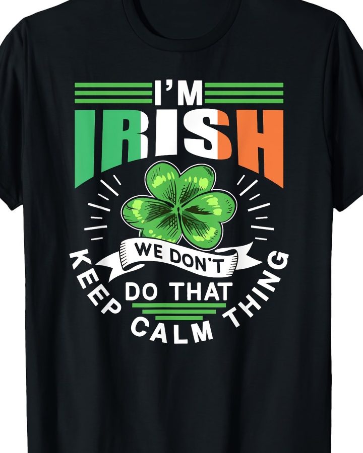 Alternative view of Irish Keep Calm T-Shirt