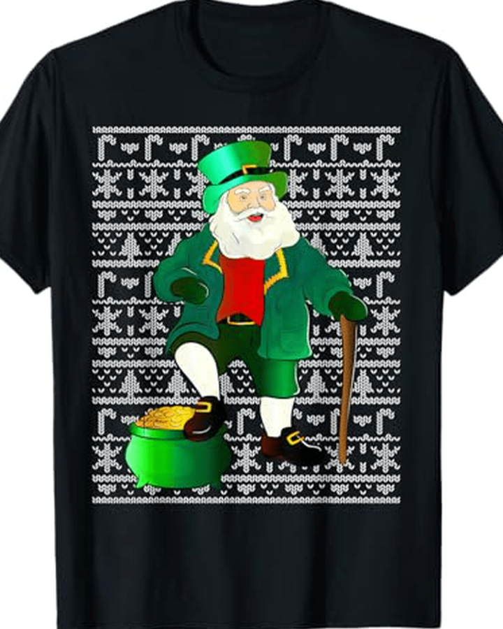 Irish Santa Leprechaun T-Shirt