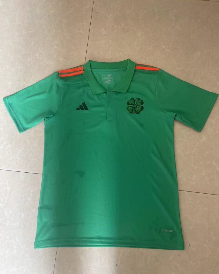 Celtic 2024 Green Polo Jersey