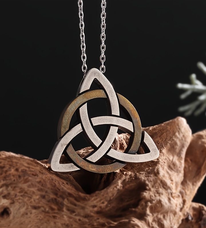 Celtic Trinity Knot Pendant Necklace