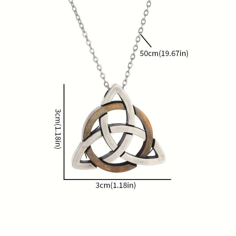 Celtic Trinity Knot Pendant Necklace Celtic Trinity Knot Pendant Necklace
