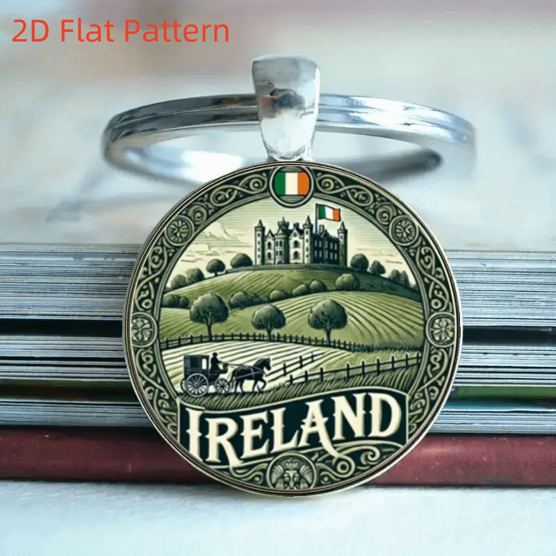 Vintage Irish Ranch Keychain Vintage Irish Ranch Keychain