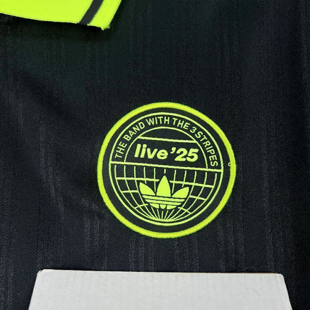 Oasis x Adidas Tour Jersey Black Yellow oasis