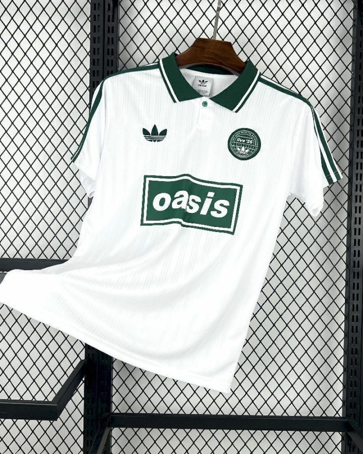 Oasis x Adidas Tour Jersey White