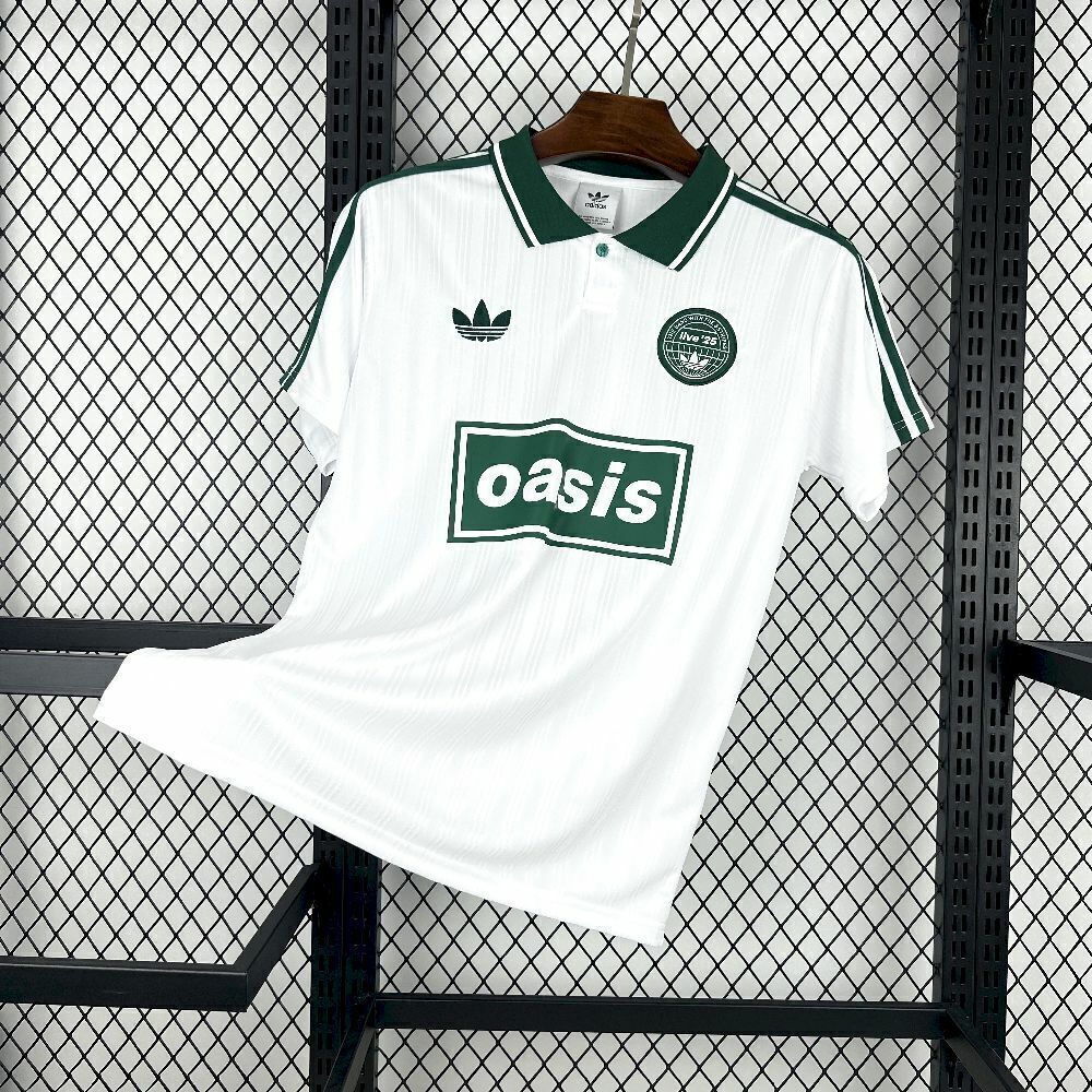 Oasis x Adidas Tour Jersey White Oasis x Adidas Tour Jersey White