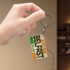 2D Acrylic Belfast Ireland Keychain