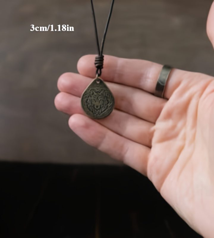 Men's Celtic Wolf Necklace