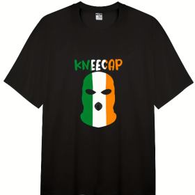 Men Irish Flag Balaclava T-Shirt