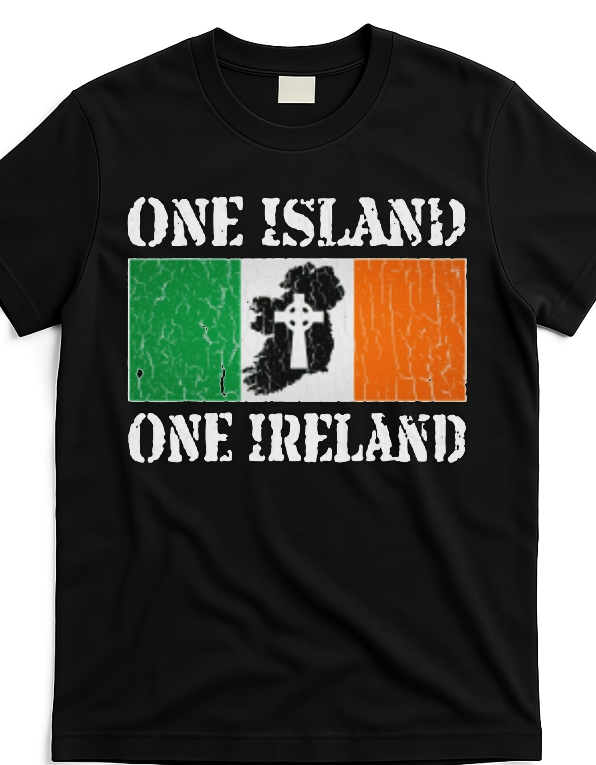 Men's Irish Heritage Graphic T-Shirt – Black Distressed Men's Irish Heritage Graphic T-Shirt – Black Distressed