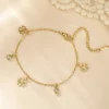 Dawapara Good Luck Shamrock Bracelet