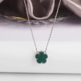 Five-Leaf Clover Pendant Necklace