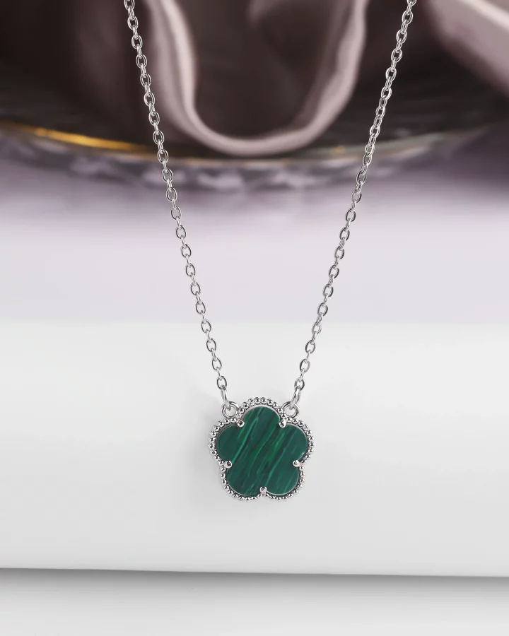Five-Leaf Clover Pendant Necklace