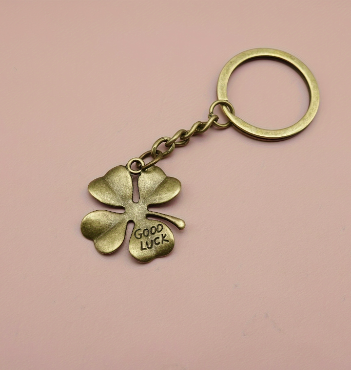 2024 Lucky Four-Leaf Clover Keychain