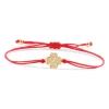 Trendy Four-Leaf Clover Lucky Charm Bracelet