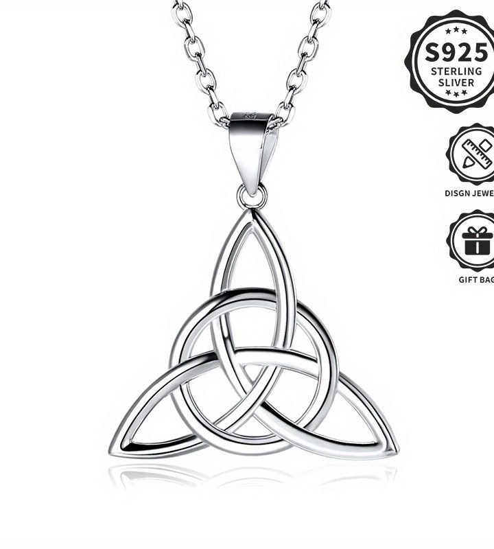 Elegant 925 Sterling Silver Women'S Necklace