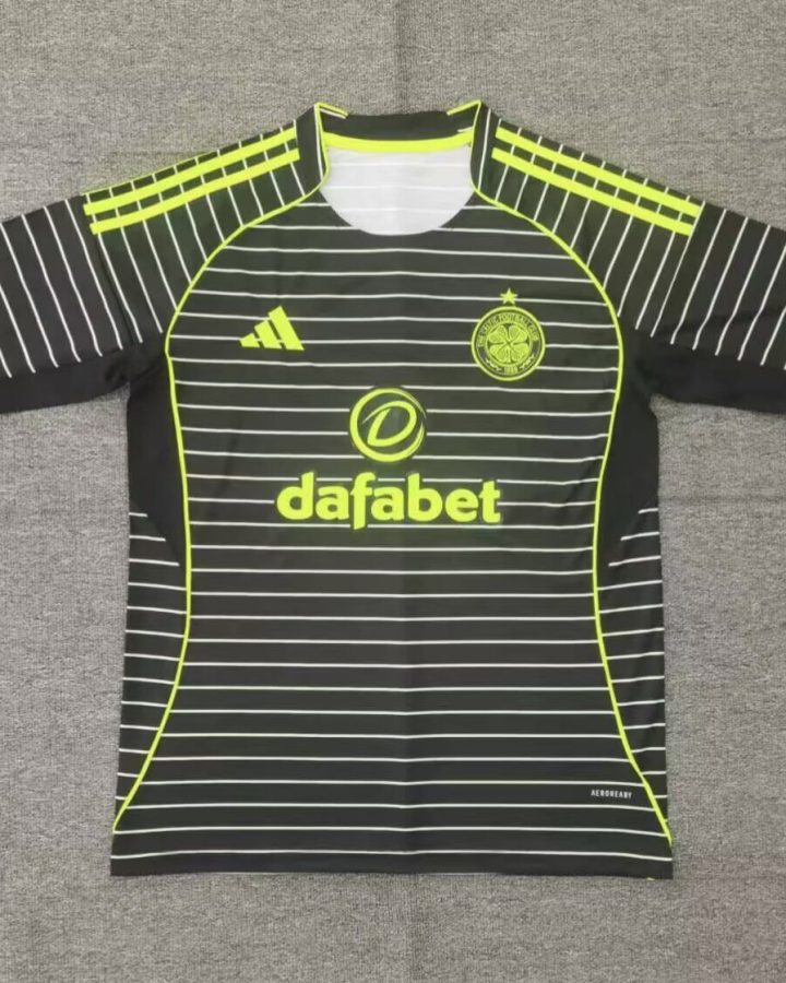 Celtic 2025-2026 Black Away Jersey