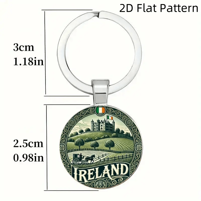 Vintage Irish Ranch Keychain Vintage Irish Ranch Keychain