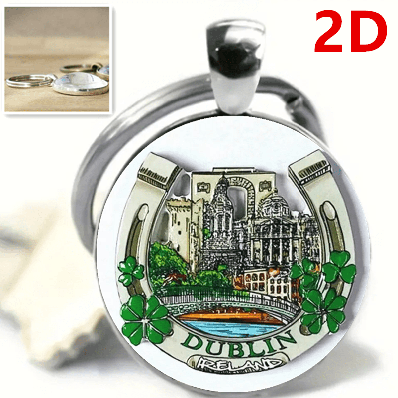Vintage Dublin Ireland Keychain Vintage Dublin Ireland Keychain
