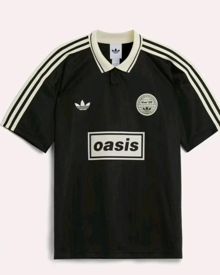 Oasis x Adidas Tour Jersey Black