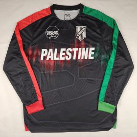 Palestine 2025-2026 English Version Long Sleeve Jersey
