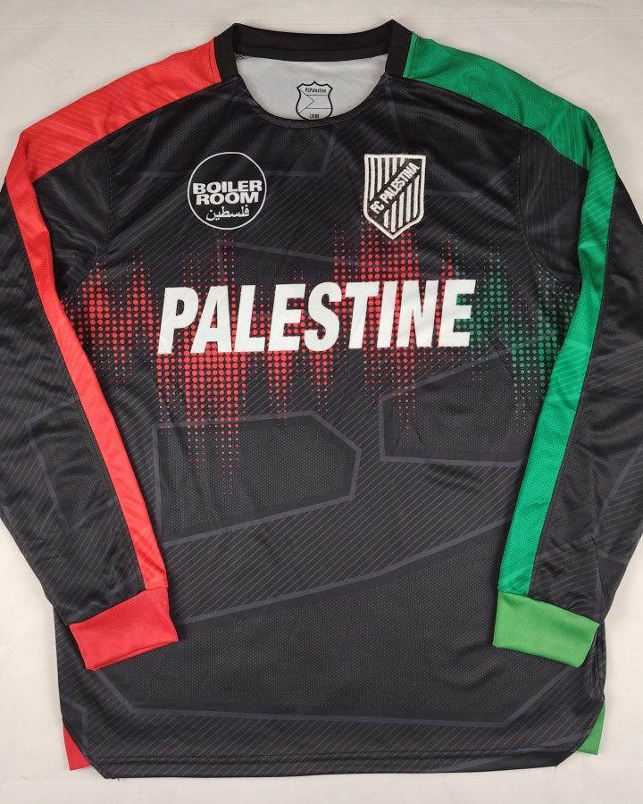 Palestine 2025-2026 English Version Long Sleeve Jersey