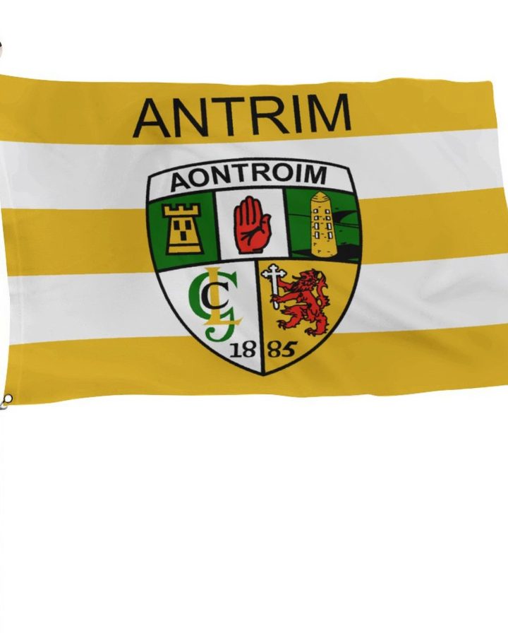 Antrim GAA Flag – County Colours and Crest