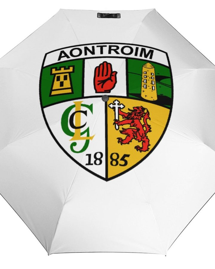 Antrim GAA Umbrella – Antrim County Crest Compact Rain Umbrella