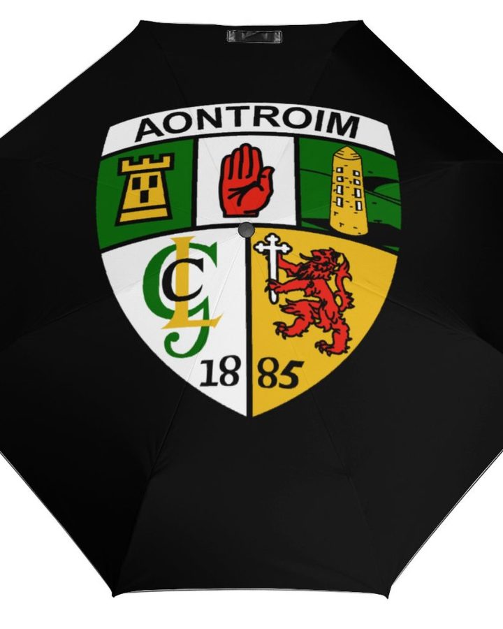 Antrim GAA Umbrella – Antrim County Crest Compact Rain Umbrella