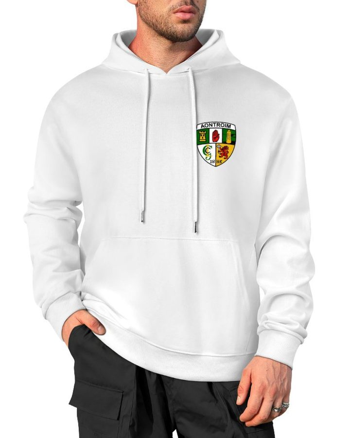 Antrim GAA Adults Hoodie with County Crest