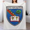 Armagh GAA Plush Blanket – 50x60" Soft County Throw (White or Black Background)