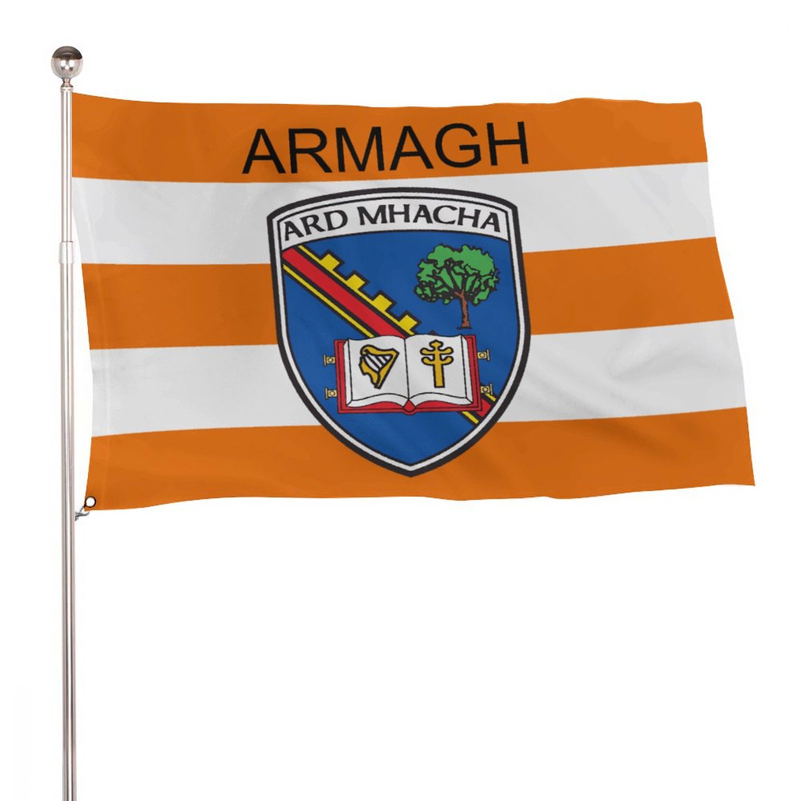 Armagh GAA Flag – County Colours and Crest Armagh GAA Flag – County Colours and Crest