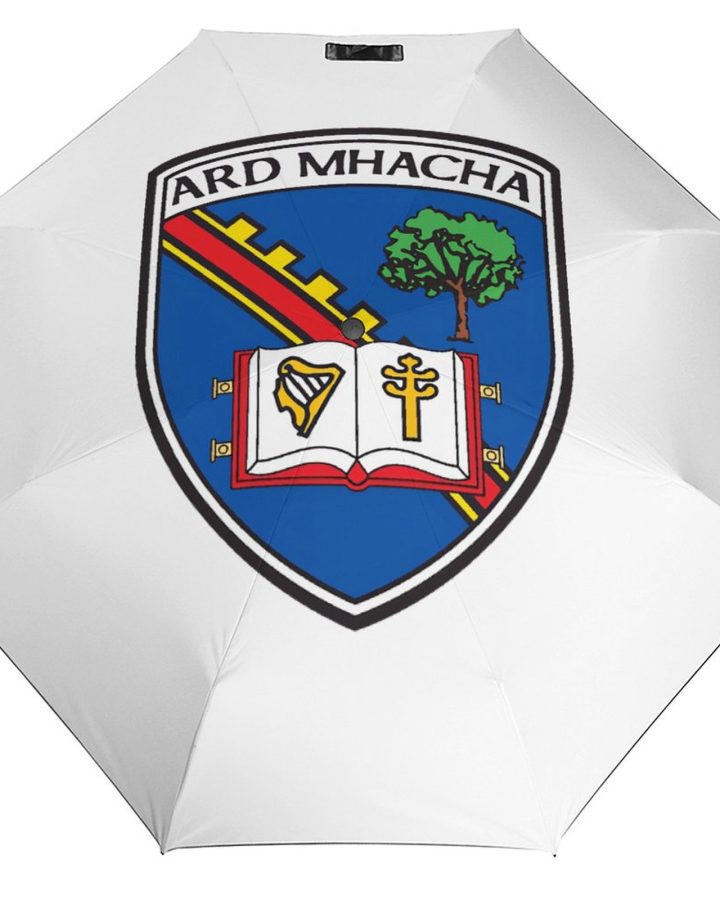 Armagh GAA Umbrella – Antrim County Crest Compact Rain Umbrella