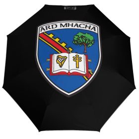 Armagh GAA Umbrella – Armagh County Crest Compact Rain Umbrella