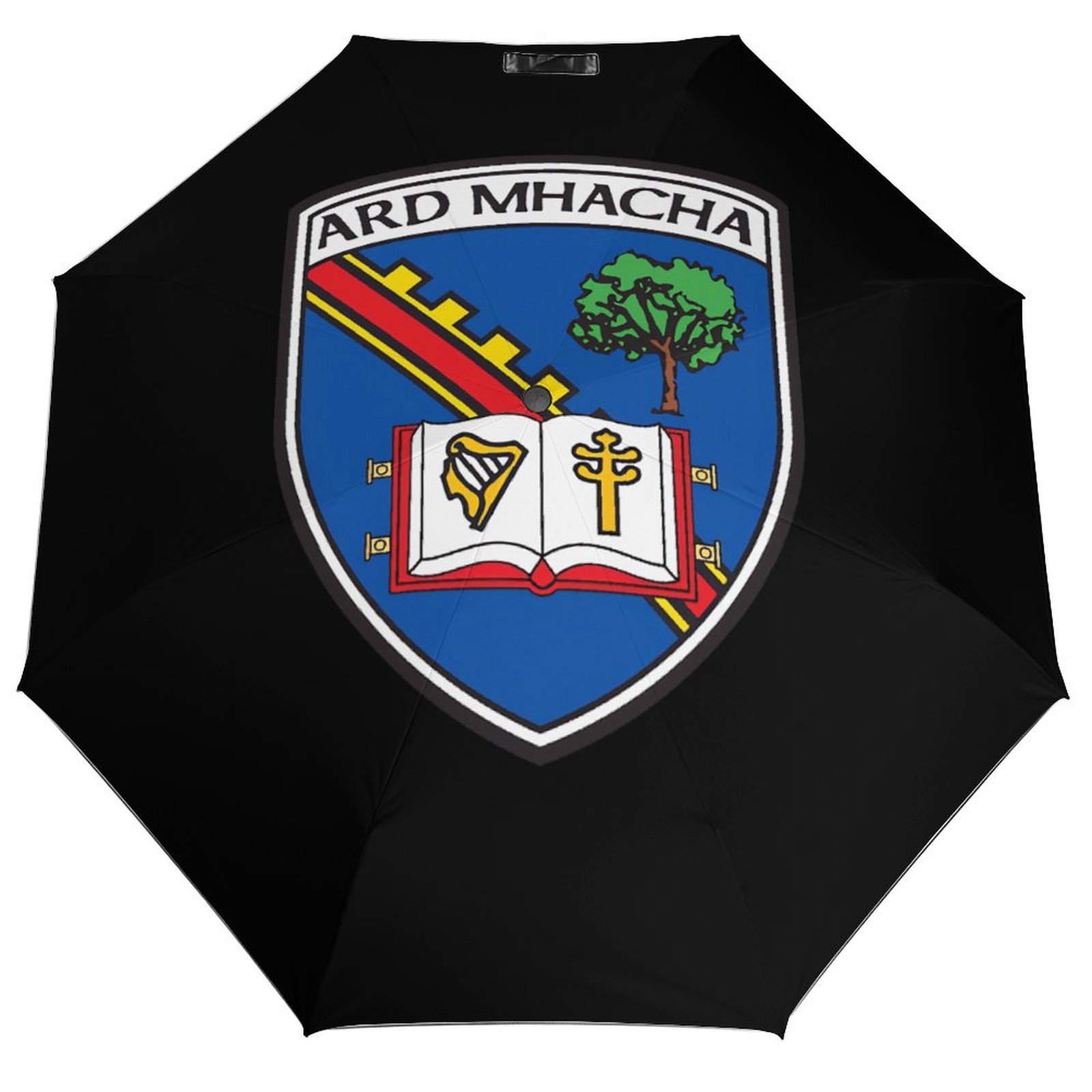 Armagh GAA Umbrella – Armagh County Crest Compact Rain Umbrella Armagh GAA Umbrella – Armagh County Crest Compact Rain Umbrella