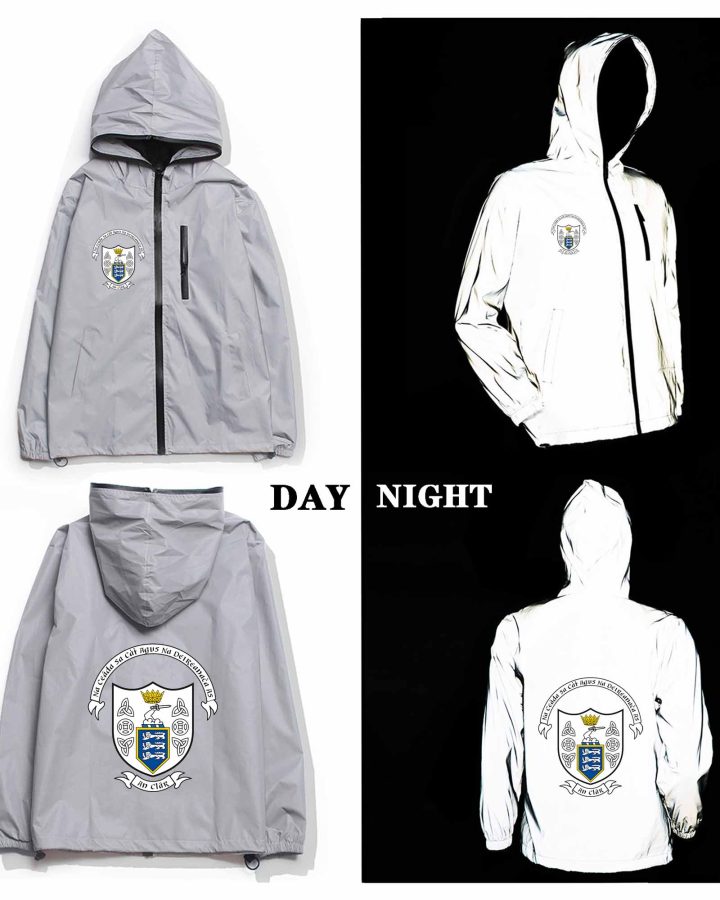 Clare GAA Crest Reflective Jacket