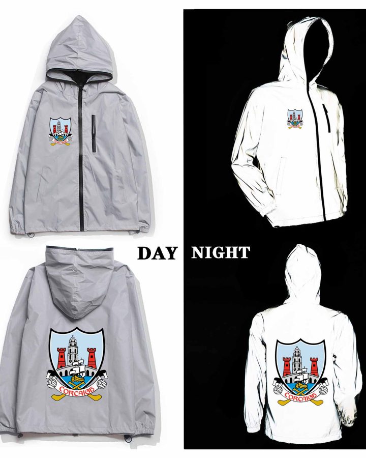 Cork GAA Crest Reflective Jacket