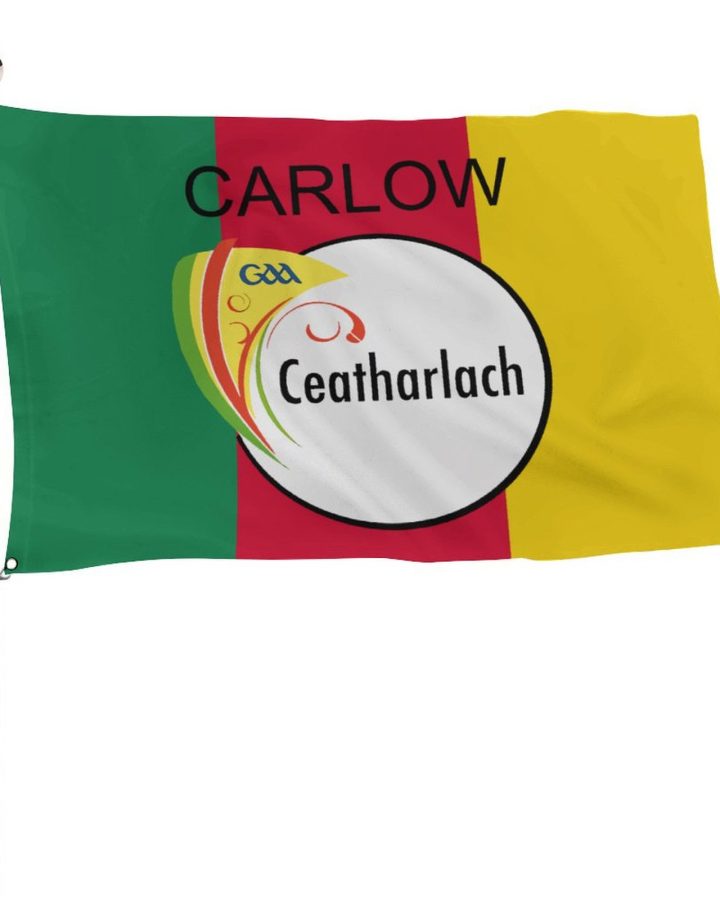 Carlow GAA Flag – County Colours and Crest