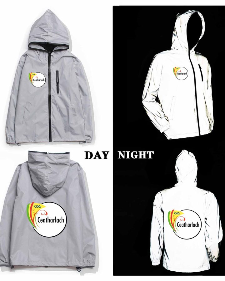 Carlow GAA Crest Reflective Jacket