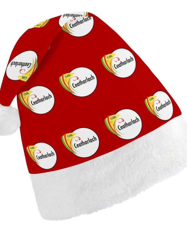 Carlow GAA Irish Christmas Hat – County Crest Santa Hat