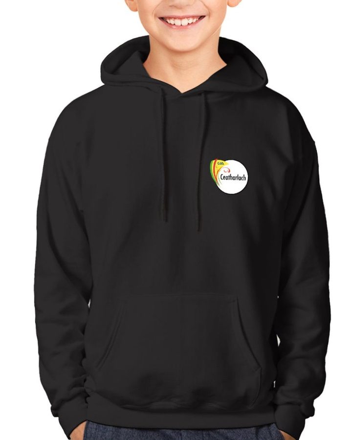 Carlow Kids GAA Hoodie – Official County Crest