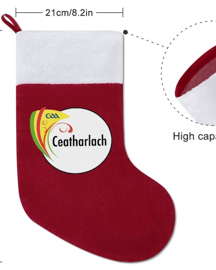 Carlow GAA Irish Christmas Socks Carlow GAA Irish Christmas Socks