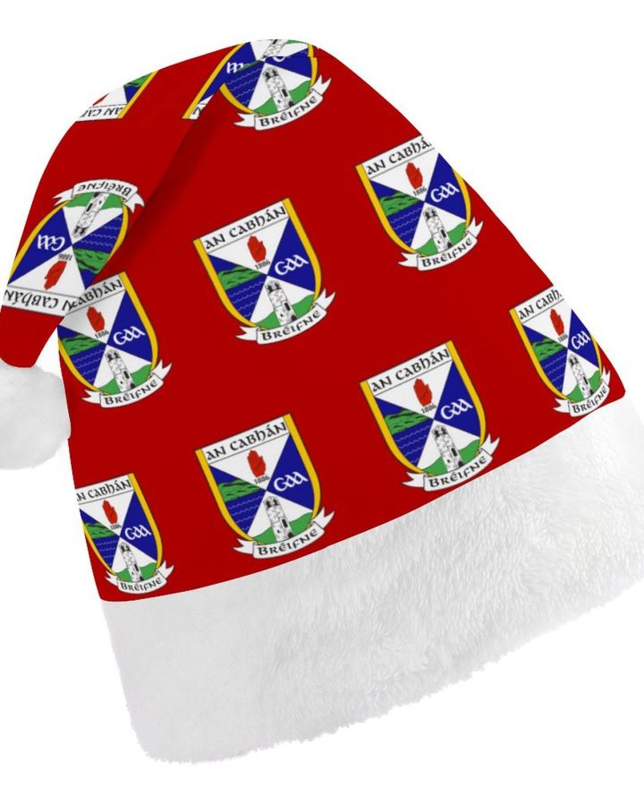 Cavan GAA Irish Christmas Hat – County Crest Santa Hat