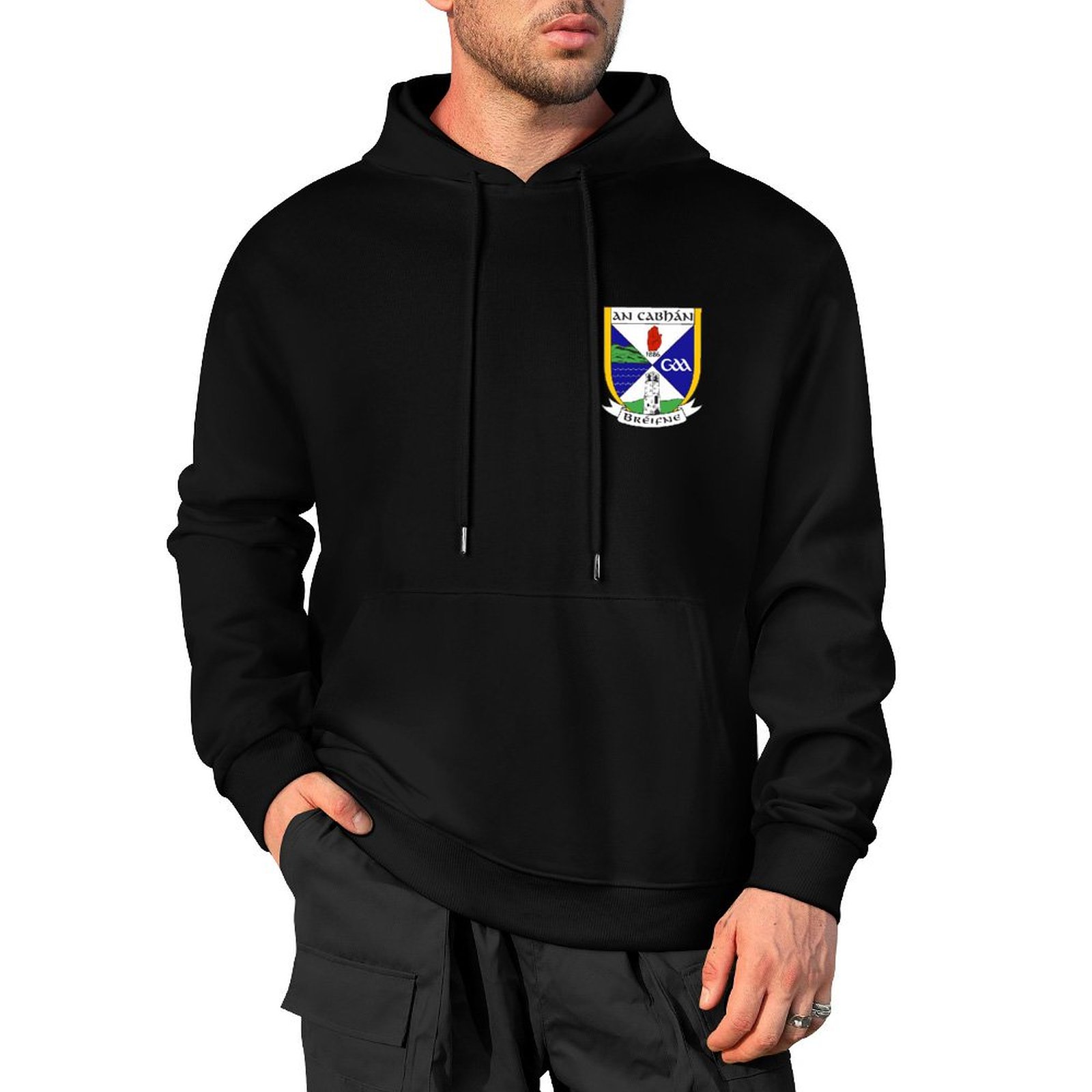 Cavan GAA Adults Hoodie with County Crest Cavan GAA Adults Hoodie with County Crest