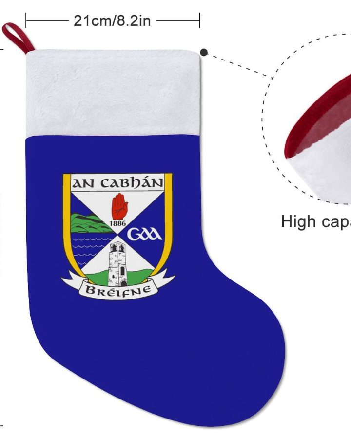 Cavan GAA Irish Christmas Socks Cavan GAA Irish Christmas Socks