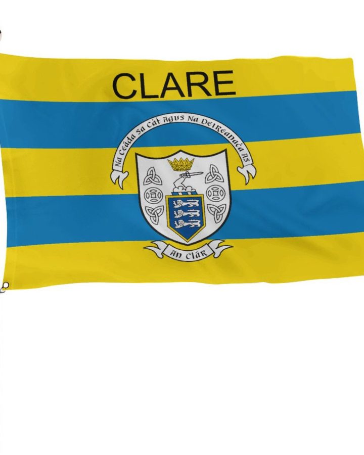 Clare GAA Flag – County Colours and Crest