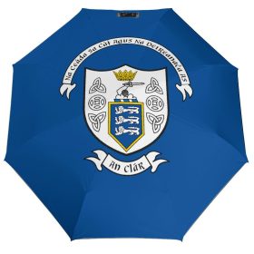 Clare GAA Umbrella – Clare County Crest Compact Rain Umbrella Clare GAA Umbrella – Clare County Crest Compact Rain Umbrella