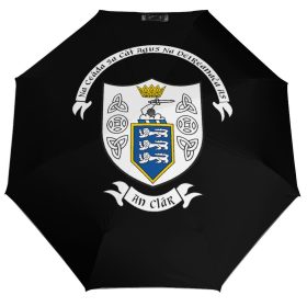 Clare GAA Umbrella – Clare County Crest Compact Rain Umbrella
