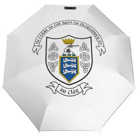 Clare GAA Umbrella – Clare County Crest Compact Rain Umbrella Clare GAA Umbrella – Clare County Crest Compact Rain Umbrella