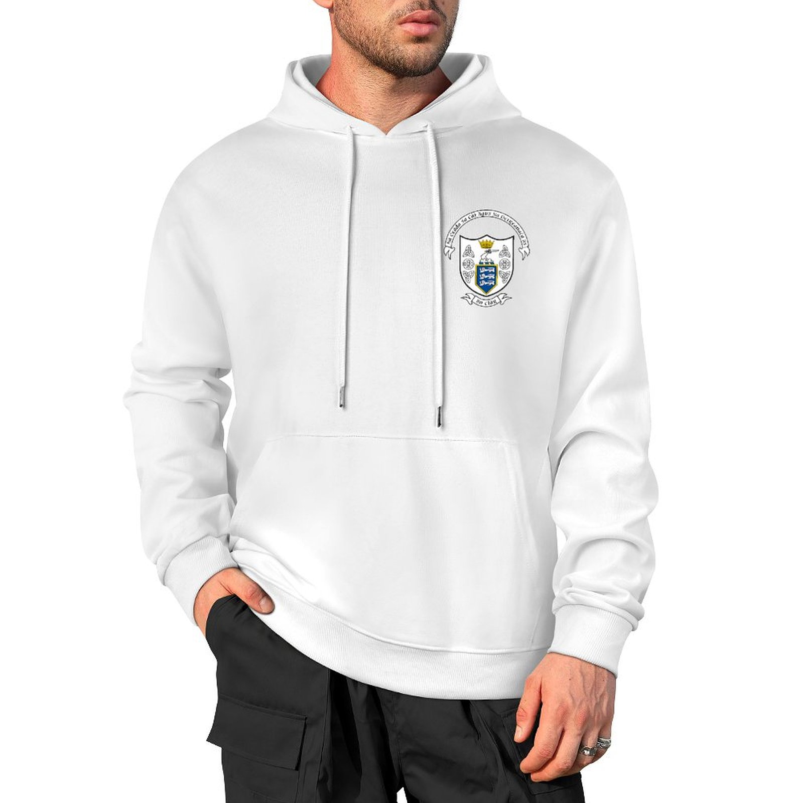 Clare GAA Adults Hoodie with County Crest Clare GAA Adults Hoodie with County Crest